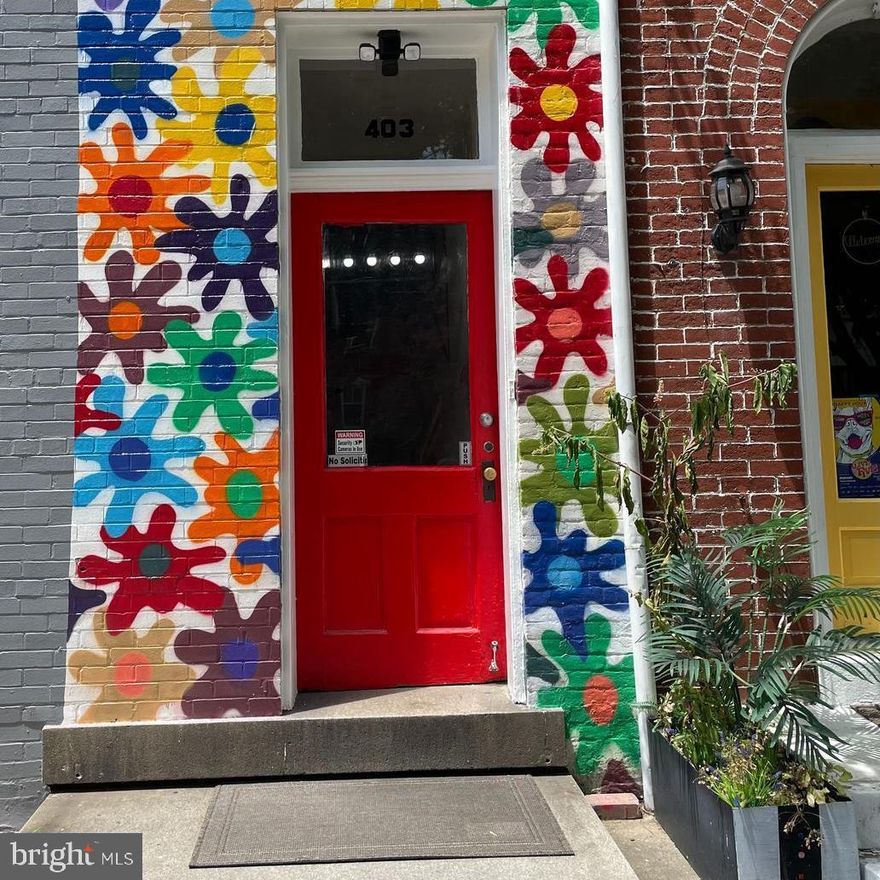 Offering the convenience of: Gas, electric, water, and sewer all included in the monthly rent!
Discover this charming condo loaded with character and historic charm in the heart of downtown Frederick.  This appealing 1-bedroom, 1-bath condo is housed in a unique building with eye-catching architecture and a vibrant exterior mural.  
The unbeatable location, just off N Market and 4th Street, puts you close to everything: coffee shops, fine dining, unique local shops, Carroll Creek, and Baker Park. Enjoy being minutes away from Alive at Five, the Summer Concert Series, and First Saturdays without ever needing your car.
Inside, the unit is flooded with natural light from high ceilings and tall windows. A flexible floor plan allows the main living space to be converted into a second bedroom if desired.   The condo has been recently updated for its new resident with a fresh coat of paint throughout and brand-new kitchen flooring.  Cats ok, dogs on a case by case.
The downtown Frederick lifestyle awaits—but not for long. 
With its unique charm, unbeatable location, top-floor light, and all-inclusive utilities, this opportunity won't last.