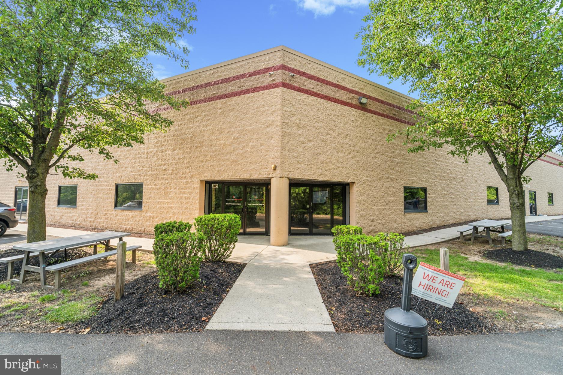 This single – tenant NNN leased property is a great investment opportunity offering at a 6.7 Cap Rate. The tenant pays the association fees as additional rent which covers the roof and structural maintenance. This (7) unit, 19,600 s.f. space are leased in the building at $14 / s.f. / year, generating annual rental income of $270,200.00. The tenant is in the process of extending the existing lease for a new 5-year extension which includes a 10% rent increase beginning in early 2026. The space(s) are currently occupied by Carolina Precision Manufacturing, LLC. This location serves as Carolina Precision's Northeast headquarters. This property is located in the Warwick Meadows Industrial Park, very convenient to many routes to all surrounding counties.