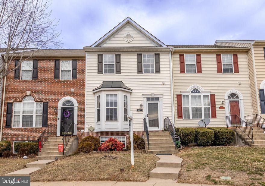 Step into your dream home in the welcoming Monmouth Meadows community. This stunning townhome offers everything you need to start your homeownership journey with style and comfort.

Main Level: Entertain with ease in the beautifully renovated kitchen featuring modern white cabinets with soft close drawers and doors, stainless steel appliances, granite countertops, and a custom backsplash. Enjoy the light-filled sunroom, deck, and fenced backyard—ideal for relaxation and gatherings.

Upper Level: Retreat to your generously sized primary bedroom with a walk-in closet and private bath. Two additional bedrooms and a hall bath provide plenty of space for family or guests.

Lower Level: Discover a large family room, an extra bedroom, a full bath, and a convenient walk-up to the backyard—perfect for expanding your living space.

Recent Updates: Enjoy the peace of mind with a new kitchen (2019), new deck (2020), HVAC  (2017), and a remodeled primary bath (2020), most of the home has been freshly painted with neutral colors.

Community Perks: Take advantage of the neighborhood amenities, including a clubhouse, fitness area, and pool—ideal for a balanced lifestyle.

This townhome is move-in ready, making your transition to homeownership seamless and stress-free. Don't miss this opportunity to own your first home in the charming Monmouth Meadows community!

Schedule your showing today and make your homeownership dreams a reality!