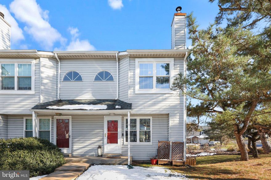 Welcome to 12 Old Mill Lane. Rarely do you find an end unit townhome with finished walk-out basement in Council Rock School District in move-in condition. When you enter this wonderful townhouse you are greeted by hardwood floors on then main level and new carpeting on the upper level and in the basement. The main floor features living room with fireplace with pellet stove, kitchen with stainless appliances, dining room with sliding doors to new deck that overlooks a treeline and powder room. Upstairs you'll find main bedroom with plenty of closet space, 2nd bedroom with closet built-ins, 2nd floor laundry with washer/dryer included and full bathroom. Enjoy the finished walkout basment with beautiful new full bathroom. Use as an office, playroom or guestroom with murphy bed included. Walk outside to the fenced- in backyard and new shed. There are replacement windows throughout. The roof was replaced 2011. Nothing to do here but unpack and relax! Conveniently located midway between shops and restaurants in Richboro and Newtown, within walking distance to Tyler State Park and close to schools, trains and all major arteries. Just what you have been waiting for!