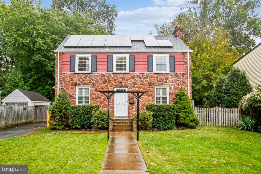 *Welcome Home to this *BEAUTIFULLY* renovated 5-bedroom, 2.5-bath home in the highly desirable Hillwood neighborhood of Falls Church City. Spanning three levels, the home showcases bamboo flooring throughout the main and upper levels, an elegant living room with a gas fireplace, and a stunning open-concept family room and kitchen addition with a wall of windows overlooking the private, tree-lined yard. The gourmet island kitchen is a chef’s dream with quartzite counters, stainless steel appliances, a gas cooktop, separate oven, and generous seating spaces at both the island and breakfast room area. A spacious mudroom, bedroom/home office/den, and half bath complete the main floor. Upstairs, the expansive primary suite with addition offers a custom walk-in closet and a luxuriously updated en suite bath, alongside three additional bedrooms and a modern, updated hall bath. The lower level features a versatile rec room, laundry, and abundant storage. A spacious rear deck extends from the kitchen and family room, creating an ideal space for family gatherings. Situated on a level lot with mature trees, this home offers both charm and convenience—just minutes from shops, restaurants, Founders Row, Whole Foods, the Farmers Market, Azalea Park, and the W&OD trail, with easy access to two Metro stations, major commuter routes, and is located in the sought-after Falls Church City school district!