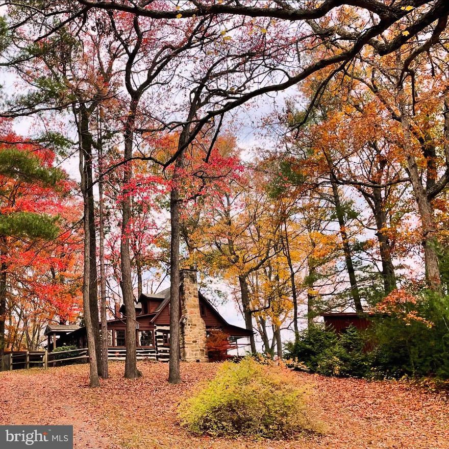 Seller is offering an automatic $5,000 buyer credit for any offer accepted on or before 12/15/2025. Step back in time with this incredible retreat, offering not just one, but TWO cabins on 19.29 acres of unrestricted land with STUNNING  mountain views.

The main home is a beautifully crafted log cabin featuring three cozy bedrooms and one bathroom. A screened-in porch invites you to relax and take in the peaceful surroundings, leading out to an expansive front lawn. Amenities include high-speed internet, a natural stone fireplace, a fenced yard for pets, and a three-season porch with sunrise views of North Mountain.

Just steps away, a charming guest cabin provides extra space—perfect for hosting visitors or continuing its successful run as a short-term rental. Adding even more character, the property includes a studio building with high ceilings, natural light, and a porch, previously used as a dance and writing studio. Several smaller sheds are also scattered across the property, bringing the total number of structures to seven.

With its unrestricted land, stunning views, and historic charm, this unique retreat offers endless possibilities—whether you’re looking for a private escape, an income-generating property, or both. Total privacy with main roads nearby.

Location: Less than 5 minutes to Wardensville, Less than 30 minutes to Winchester, Less than 2 hours to DC