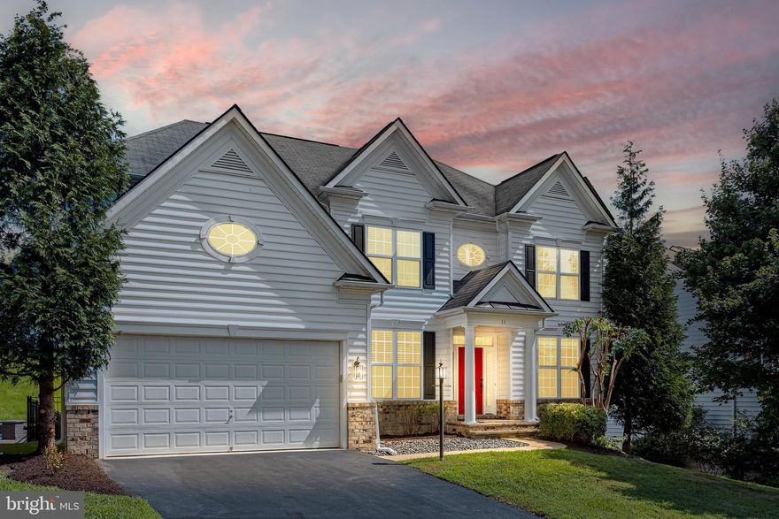 Gleaming like-new... easily one of the largest residences in one of Stafford’s most prized
neighborhoods... and minutes from schools, I-95 and more? 11 Smelters Trace is one to
see, folks!
Constructed in 2013, this stunning modern colonial includes six bedrooms, five baths
and more than 4,100 square feet of living space. It sits in the highly-sought Colonial
Forge community in Stafford County, which includes a clubhouse, pool, tennis courts,
dog parks and expansive green spaces among its numerous amenities.
Location-wise, the residence is within a 5-minute drive of the Embrey Mill Town Center,
with Publix, shopping and dining selections. I-95 access (Courthouse Road), the Jeff
Rouse Swim and Sport Center and Stafford Hospital are all right there, too! You can
take back roads to be to the endless shopping along Route 610 within 10 minutes. The
heart of Downtown Fredericksburg is within 20 minutes south! The home is serviced by
Stafford County Public Schools, with all three of its designated schools (Winding Creek
Elementary, HH Poole Middle and Colonial Forge High) within 2.5 miles from its
doorstep. Colonial Forge High is right there and within a 5-minute walk – wow!
Zooming in on the lot here, the front yard includes refreshed landscaping and a sprinkler
system, with an asphalt driveway segueing to the long two-car garage with built-in
shelving. The fenced-in back yard is anchored by an expansive deck with grill, with a
common area beyond the back fencing. Before heading inside the residence, note the
solar panels that were added in 2021!
Heading inside the residence, the layout is blissfully open, and natural light truly
radiates throughout. The hardwood floors were recently refinished, and stunning
columns, wainscoting, molding elements, and custom blinds (conveys!) add that much
more pop. Main level highlights include the formal dining room; formal living room; great
room with sweeping coffered ceilings and a fireplace; sunroom with sliding door access
to the deck; and the contemporary kitchen. The kitchen includes two refrigerators (the
fridge/freezer combo is massive!), stainless steel appliances, recessed lighting, granite
countertops and a modern subway tile backsplash. We do have a main level bedroom
suite, too, with access to a full bath with a walk-in shower!
Upstairs are five bedrooms and four baths inclusive of the primary suite. All of the
bedrooms have brand new carpet! The primary suite includes plenty of room for a sitting
area; a walk-in closet; direct laundry room access (also accessible via the hall); and an
ensuite bath complete with a tile-surrounded soaking tub, walk-in shower and expansive
double vanity sink. Of the additional bedrooms, two have their own ensuite bath and two
share a Jack-and-Jill-style set-up.
The basement is anchored by a sizeable recreation room with windows looking out to
the back yard. Additional lower-level highlights include three rooms with windows – all
could be possible bedrooms, offices or... you name it! One has sliding door access to
the back patio, and one has direct access to a closet with laundry hook-up. Rounding

out the lower level is a full bath (tub/shower combo) and vast unfinished space where
the home’s utilities are housed. The HVAC was updated in 2022.
Space, upgrades and convenience truly abound at this rare Colonial Forge find. Dollar-
for-dollar and for its square footage, it is a must-see! Book your showing ASAP!