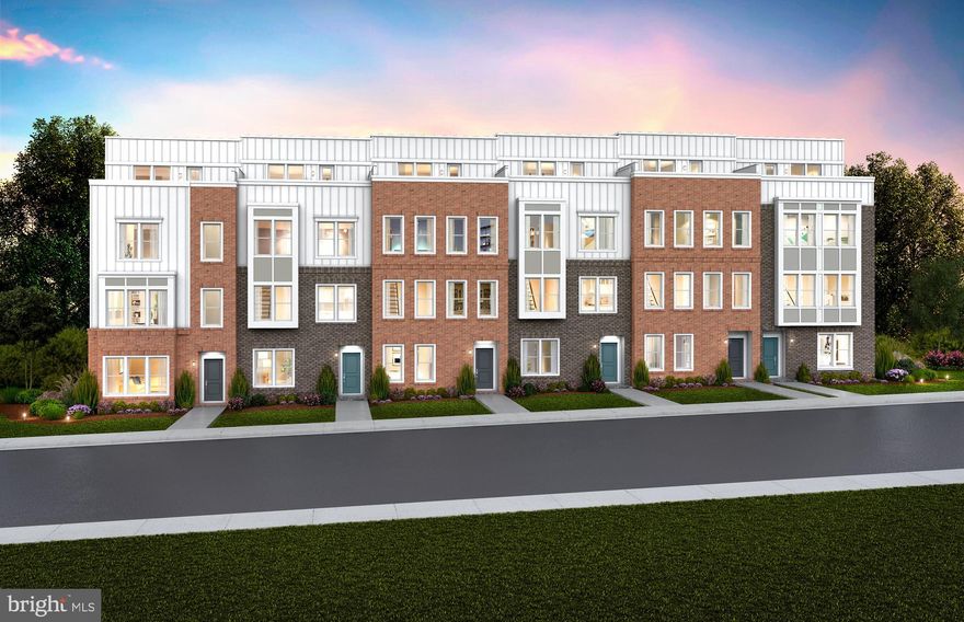 The Halston Way townhome includes a 2-car garage with a flex room located on the first level off of the foyer. Upstairs on the main level, a rear kitchen opens to a sizable cafe and gathering room. A powder room and walk-in pantry is located on this level as well. Outside, a deck located off the kitchen is included! On the 3rd floor, you’ll find 3 bedrooms along with a convenient laundry room. The owner’s suite has a large walk-in closet and owner’s bath!