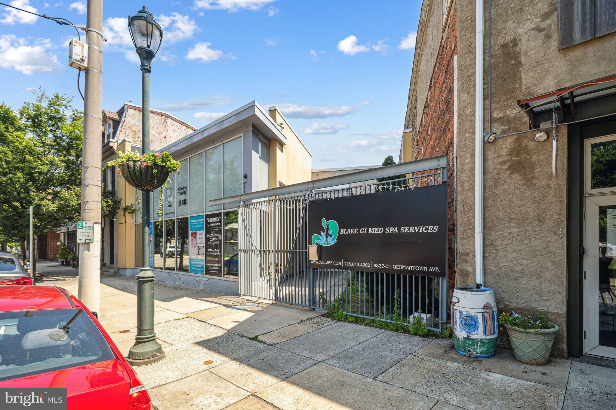 Located at the corner of Germantown Avenue and Meehan Street in Philadelphia’s 19119 zip code, 6827–29 Germantown Avenue and 31 Meehan Street is a prime medical office or mixed-use redevelopment opportunity, featuring a vacant building and private off-street parking.
Overview:
6827–29 Germantown Avenue & 31 Meehan Street offers a unique opportunity to acquire a well-located corner parcel in Mt. Airy — one of Philadelphia’s most desirable and architecturally rich neighborhoods. The property includes a vacant, fully improved medical office building with private off-street parking and is ideally positioned for adaptive reuse or redevelopment.
Whether re-activated as a medical or professional office, or reimagined as a mixed-use or residential project, this asset presents strong long-term potential in a transit-accessible, amenity-rich corridor.
Key Highlights
-Prime Corner Location on the Germantown Avenue corridor with strong visibility and walkability
-Vacant Medical Office with existing infrastructure and off-street parking
-Zoning Flexibility allows for a range of high-impact uses
-Surrounded by Amenities including cafés, co-ops, transit, libraries, and wellness practices
-Strong Neighborhood Fundamentals with demand for residential and community-serving spaces
Potential Uses:
-Medical or Professional Office Reuse
-Behavioral or Community Health Hub
-Mixed-Use Development (Residential over Retail/Office)
-Affordable Housing with Community Benefit Program eligibility
-Ground-Up All-Residential Development
Neighborhood Snapshot: Mt. Airy
-One of Philadelphia’s most stable, character-filled neighborhoods
-Known for historic charm, green spaces, and vibrant local businesses
-Strong demand for walkable housing near parks, schools, and transit
-Easy access to Chestnut Hill, Germantown, and Center City
Nearby Amenities
-Weavers Way Co-op, High Point Café, Malelani Café, CVS, Rite Aid, SEPTA’s Chestnut Hill East Line, Lovett Memorial Library, Uncle Bobbie’s Coffee & Books, and more.