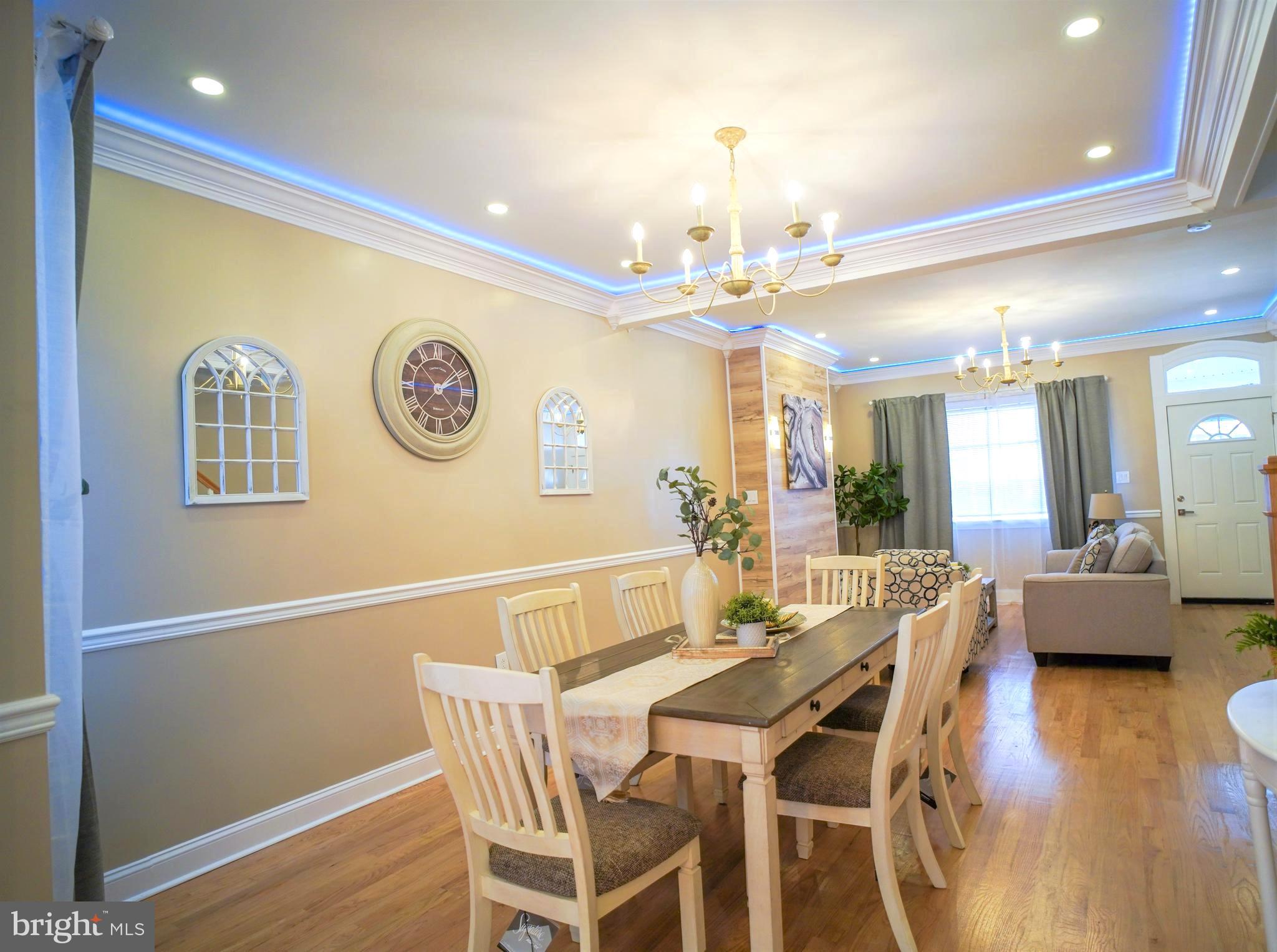 Welcome to this luxurious completely renovated 4-bedrooms, 4-bathrooms townhome just minutes away from Drexel/ Penn University campus and Art Museum ! Upon arrival, you'll instantly notice a slick porch front entry. As you enter the home, you are met with an open-concept layout, high crown molding ceilings in the dining room and living room, gorgeous hardwood flooring & recessed lighting throughout almost the entire home adding to the warm & a cost savings benefit. The modern eat-in kitchen offers white cabinetry with sink, stainless-steel appliances, including a refrigerator, dishwasher, granite kitchen island. The stunning backsplash with quartz countertops and accent lighting make this kitchen feel contemporary! The rear door behind the kitchen leads out to the private concrete yard, perfect for indoor/outdoor entertaining. Upstairs on the second floor is 3 bedrooms with closet space, 1 full bathroom. On the third floor, there is a master bedroom with two closets and a full bathroom in the hallway. This home also freshly painted outside and inside, new central air, spacious finished basement and a full bathroom with additional rooms that can be used as an office, playroom, etc.. Easy access and short distance to Center City, University of Pennsylvania, Drexel University!
This home comes with a one year home warranty to give the new owner a piece of mind. Hurry and schedule your appointment today before it's too late!