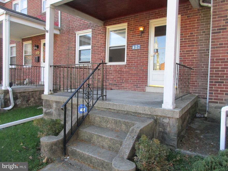 This is the one, walk to quality dining, entertainment venues, shopping center, financial institutions and medical center.  Open living room, separate dining room connected to both kitchen and living room.  Stylish kitchen complete with amble wood cabinets, gas stove, built in microwave and dishwasher.    Renovation options on every floor.  2nd Bedroom converted to closet and storage, easily taken back to bedroom or office area.  Lower Level is extra living area.  Carpeted area with natural light and decent ceiling height.    Existing Lover Level plumbing could easily be a 1/2 bath.  Lower Level Exit door for safe and easy access.   Yard offers covered patio in rear for outdoor entertaining.  Large, well built shed for tools and mower.  Quick and easy walk from car to back door.  Covered porch leading to the galley kitchen.  Private Parking, YES, Private Parking.  2 Spaces with accessed through the alley.    Close to major commuter routes and public transportation.  3 minute walk to the Senator Theater and shoppes at Belvedere Square.