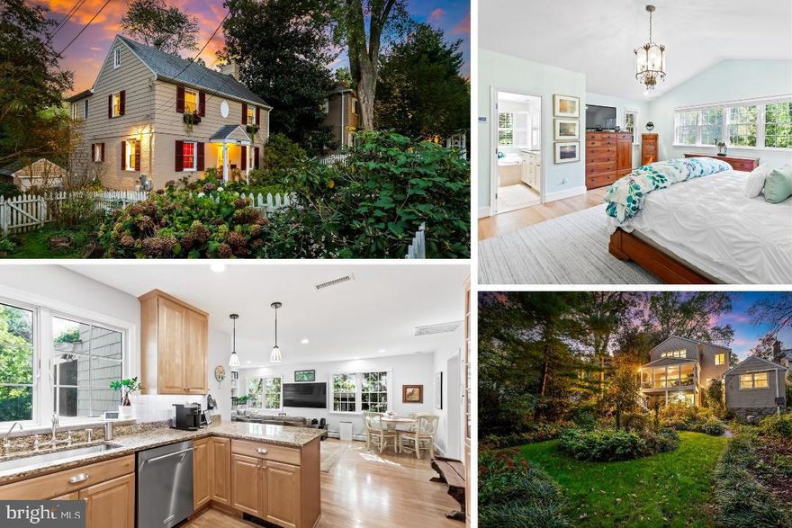 DEADLINE FROM SELLERS SET FOR MONDAY AT 7 TO RECEIVE. REVIEW DECIDE ON  RUESDY. These homes overlooking Stony Run do not come on the market often. It cannot be overstated how one feels living here. This lovely home (completely updated and perfectly maintained) has a bright and airy feel as it overlooks Stony Run Park and its meandering stream. The locale cannot be beat. Here the original "cottage" has been greatly enlarged with an expansive 2 level addition in the rear. (The listing agent lives nearby and loves to share the joys of living here, feel free to ask him about it.)   In this country-like setting one enjoys all of the amenities the close-knit Evergreen/Roland Park community has to offer. It's an oasis just ten minutes from downtown. Steps away from Stony Run Park, walking distance to shopping, cafes, restaurants, schools, libraries, etc. And the gardens! WOW! Step out of your family room onto your screened-in porch and take in this award-winning backyard garden  including a separate BBQ deck and a detached, heated and air-conditioned art studio/office which could easily be converted back to a garage if so needed.)  The current home owner even won the Baltimore Sun's BEST MIDSIZE GARDEN award. This garden is fully enclosed with deer fencing, too. Now, let's head inside. This 4 bedroom, 2 full, 2 1/2 bath home  has so many upgrades, starting with your gourmet kitchen featuring include custom cabinets, granite counters, Twin-flo heated floors, a Jenn-Air gas convection oven with a 4 burner cook top and grill, an LG 26 cu. ft. ultra large capacity refrigerator and so much more. This home has beautiful Red Oak hardwood flooring throughout, custom built-ins, Anderson replacement windows throughout,  a convenient half bath and coat closet on the main level as well as a spacious living room with a wood burning fireplace, a formal dining room with a custom built-in China closet and a family room just off the kitchen area for family gatherings and entertaining. Upstairs you have 4 bedrooms including an ensuite primary bedroom overlooking the park with vaulted ceilings. The expansive primary bathroom features Twin-flo heated floors, a Maax Pearl whirlpool bath and a separate Thermasol steam shower (which includes a lifetime warranty). The lover level features a 2nd family/rec room, laundry room, 1/2 bath, and additional storage.  Other upgrades include a state-of-the-art dual zone heating and cooling Honeywell Prestige IAQ Thermostat (2017), Dual Lennox SL18XC1 high energy efficiency air conditioners (2017), Dual Lennox variable speed matched air handlers with HEPA MERV 16 air filtration (2017), a whole house generator (2017), 50-gallon gas rapid heat AO Smith Pro Line commercial grade water heater (2019), exterior lighting,  hardwired smoke and heat detectors, and so on!   The owners have purchased the small lot from the long gone  ma & pa railroad easement/land below the house, adjacent to the park. This also conveys. This home has everything! Come visit!