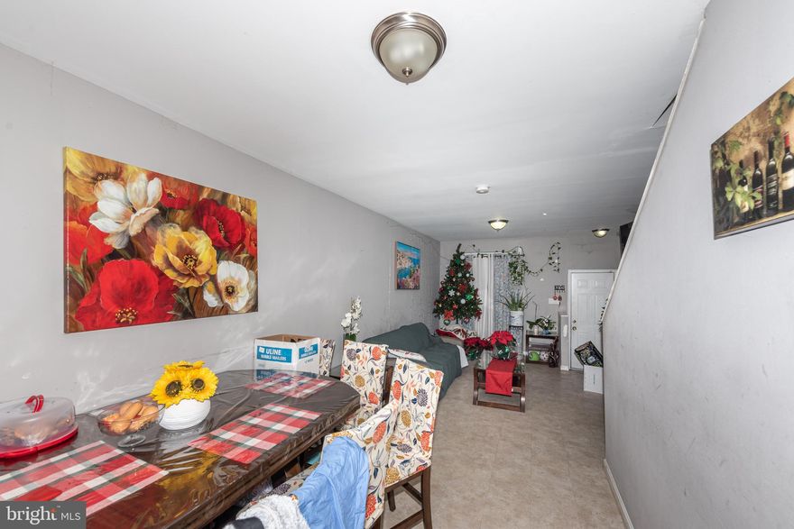 EXCEPTIONAL VALUE FOR THIS CLASSIC BALTIMORE ROWHOME WITHIN WALKING DISTANCE OF PATTERSON PARK AND JOHNS HOPKINS HOSPITAL! Open floor plan on the main level with, spacious living room with a dining area, spacious kitchen with wood floors, 3 upper level bedrooms with a full hall bath, a large basement that is perfect for storage or finish for more living space! Current tenant pays $1050/mo and is on a month to month basis. Sold As-Is!