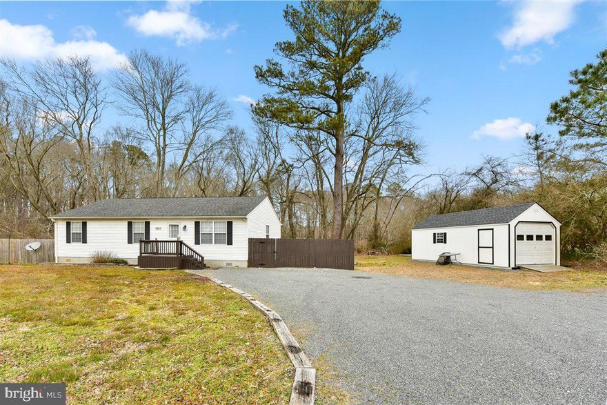 A perfect rancher style home to create memories and to have that country living feel backing up to a protected wooded area. Only 3 miles to the historic downtown Berlin area with low taxes. When you walk into the front door you’ll notice the open flow of the living room into the eat-in dining area by the kitchen. The primary room has its own private bathroom. Walk out back through the glass slider onto the deck which is a great spot to hang out with friends and family. A nice size shed comes with the property giving plenty of storage room.