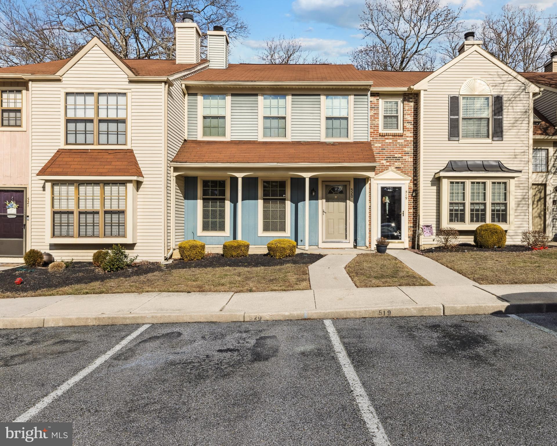 You will not want to miss this Beautiful 3 bedroom Townhome in desirable COUNTRY CREEK WEST located in West Deptford Township and I just conformed FHA FINANCING APPROVED TOO!!!! As you enter in from your front porch you will just love the custom BRICK ACCENT WALL here that matches the WOOD BURNING FIREPLACE which is your focal point in the living room. The HARDWOOD FLOORING is simply just BEAUTIFUL here which flows into your Dining Area and just off here there is a half bath! Head into your lovely Kitchen which boast beautiful MAPLE CABINETRY featuring Soft Close Drawers and Doors, Wine Rack, GRANITE COUNTERTOPS, Pantry, STAINLESS STEEL APPLIANCES, including the Refrigerator, tile flooring and a closet here for your laundry which includes the washer and dryer too!There is a Service Door leading out to your backyard for added enjoyment on your patio. Outside adjacent to the home is a storage area for added convenience too! Upstairs you will find your Primary Bedroom which is a nice size and features a ceiling fan, lots of natural light from the windows and there are 3 closets, one which is a linen closet. Just outside the primary bedroom is a full hall bath with tub/ shower and 2 other bedrooms that are of ample size featuring carpeting and ceiling fans too! This home has had many upgrades in the past throughout including HVAC, Kitchen, bathrooms, flooring, windows and 6 panel doors etc. This home is conveniently located near the Community L-Shaped Pool which is a fantastic feature! The Community also offers a Dog Park and Tennis Courts perfect for an active lifestyle. This property is in a prime location, conveniently close to shopping, major highways accessible to Route 295 to Philadelphia and Delaware. Don't miss this one Call today for your personal tour!