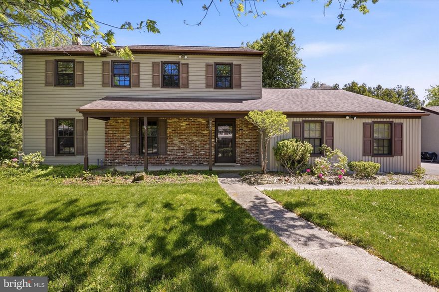 Presenting 746 Wright Drive in the Maple Glen section of Ambler. Just in time for the warm weather to finally arrive, comes your chance to buy your Suburban dream home, with a Pool and an Outdoor Jetted Hot Tub, on a huge lot of land, bursting with charm in the award winning Upper Dublin School District. With 4 Bedrooms, almost 4,000 square feet of finished space including four distinct Living spaces, a huge detached Garage and an enormous amount of green space, this home is waiting for you bring your design ideas and make it your own. Arriving at Wright Drive you will immediately notice that peaceful, suburban feeling. The property boasts a giant garden to the right, as well as the huge detached Garage, delivering endless possibilities beyond just parking cars. Entering the home through the Foyer and you are instantly in awe of the gorgeous and unique features of the home that a buyer can design around. To your left is the Living Room and ahead of you is the Powder Room and Kitchen. The Living Room boasts some of the coolest built ins you will see, as well as Hardwood floors and a Fireplace. Walk through this space and you are arrive in the Dining Room which allows you to continue on to the Sun Room. The huge Sunroom overlooks the Pool and enables you to sit, relax and pretend you are on vacation while still inside the home! The sun-filled Kitchen area boasts an abundance of Countertop and Cabinet space, space for a large Breakfast Table and access to the Rear Patio and Yard. To the right of the Kitchen is the large Living Room, with a door to the Laundry Room and interior access to the attached Garage. Upstairs, you will find the Primary Suite, complete with a large Bedroom, a large Bathroom with 2 distinct areas including a dressing area and separate sink and a large Walk-In-Closet. The upstairs also delivers 3 more Bedrooms and a Full Hall Bathroom. The Basement provides another finished Living space and tons of storage room. The sellers of this home have loved living here and are only selling as they are moving interstate. Located close to Mondauk Park, Temple Ambler, The Promenade, Ambler's Main Street and roads such as 309, 611 and 276, this is an amazing place to build your suburban dream life! Boasting features such as a Front Porch, a Pool changing room in the Detached Garage, a Generator and a partially floored Attic, this home is priced so you can do your own updates and turn it into the home you have always wanted! Easy to show. Schedule your showing today!