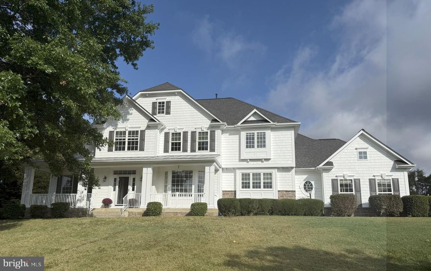 Welcome to 38332 Stone Eden Drive, a luxurious residence situated on 3.06 acres of land, boasting 4976 square feet of living space. This impressive property features 5 bedrooms, 4.5 bathrooms, a fully finished basement equipped with a theater and kitchen. A notable highlight is the master bedroom located on the main level, providing direct access to a serene backyard oasis. The expansive saltwater pool is complemented by a beautiful gazebo and outdoor kitchen, complete with a 55-inch smart TV situated underneath. This home has undergone numerous upgrades, including a  new roof installed in 2024, newly appointed hardwood flooring throughout the main level in 2025, and fresh interior and exterior paint. Additional enhancements include a wet bar, refinished pool deck, two painted sheds, a newly constructed driveway and fence, all completed in 2024. The gazebo has been meticulously repainted with new stain applied to the interior. Furthermore, the entire residence is equipped with a Generac Generator system, ensuring uninterrupted power supply in the event of an outage.