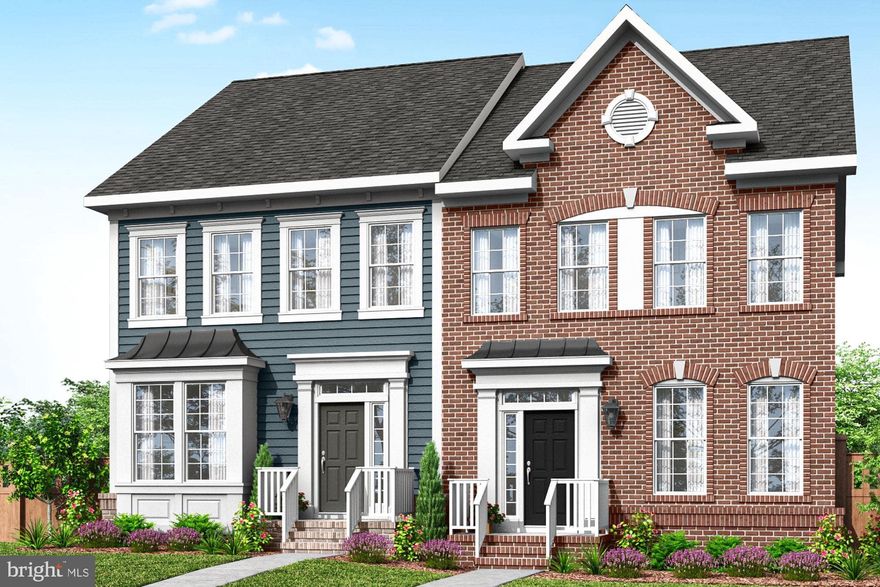 New Floorplan Alert! Immediate  Delivery! Main Level Entry w/ English Basement, Each home is an END unit townhome, Forest conservation rear view! This home will feature 3 spacious bedrooms, 2 full baths & 2 powder rooms, 2 car garage, Aristokraft Umber Cabinets, Oversized Island featuring New Caledonia Granite, Gas Range Stove, Mohawk Portico Collection Luxury Vinyl flooring(LVP) throughout Main Kitchen/ Dining Areas, Upgraded tile w/ decorative Listello in Main Bathroom. Every home in the community features a composite deck and 2 car garage. The Villages of Steeple Chase is an amenity rich community including ready to use Swimming Pool, Community Clubhouse with Fitness Center, Playgrounds, Fountains, and Scenic Trails. Carefree Maintenance community which offers lawn mowing, snow removal of lead walks, leaf cleanup and more included in HOA. Photo Likeness!