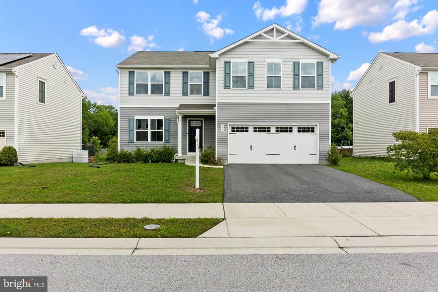 Located in a peaceful and attractive neighborhood in Middle River, this well-maintained 4-year-old single-family home features 5 bedrooms, 2.5 bathrooms, and a two-car garage. 
Second level includes a large main bedroom with two walk-in closets and a private full bath. The other four bedrooms are located near a full bathroom in the hallway, and there’s also a laundry room upstairs for added convenience. Main floor features modern flooring and an open-concept layout with a spacious kitchen with updated features, and comfortable living and dining areas. The large basement offers plenty of potential for additional living space, entertainment, or storage.
Conveniently located close to White Marsh Mall, major highways, and nearby hospitals, this home offers easy access to everything you need. With the added benefit of a low HOA, it’s a smart choice for those looking for both space and convenience. Schedule your visit today!