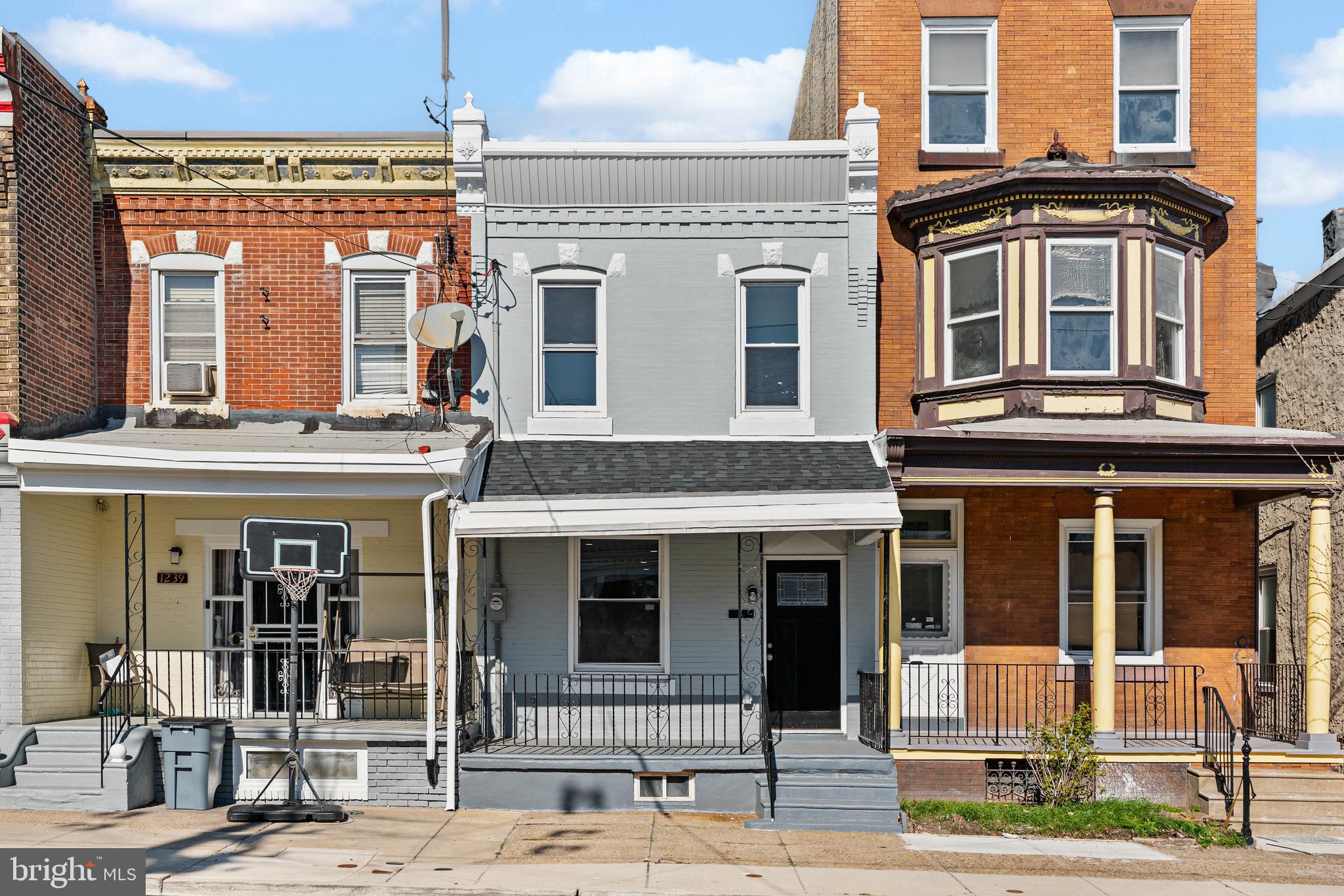 Welcome to your future new home, using high quality materials this property won’t last long on the market. This fully renovated house at 1241 S 49 st is luxurius and cozy, you can find this amazing 3 bed, 1 Bath townhouse located in the greatly located _ neighborhood in Philadelphia.
Upon entering the home, you will find a welcoming spacious front porch, leading into the living room with updated new flooring, walls, fans and a beautiful accent wall with a fireplace perfect for hosting guests or laying back and enjoying after a long day. This space gives this home style and character. This area flows well into the dining area and brand-new kitchen, in the back you can find a half bathroom and the laundry room.
As you make your way upstairs you encounter 3 spacious bedrooms each one with a lit closet, equipped with a fully renovated bath with tub/shower. In addition, you will find a nice patio area perfect to enjoy the nice weather. You will also find a fully renovated basement perfect for a hobby cave or a nice quiet secluded area of choice.
This home is conveniently located one block away from Kingsessin Recreation center, local library, park, and local schools. Public transportation to the 49th st Train station is less than a block away as well as the Light rail station, dining, shopping, and all the great amenities the neighborhood offers. Don't miss this opportunity to make this your new home!