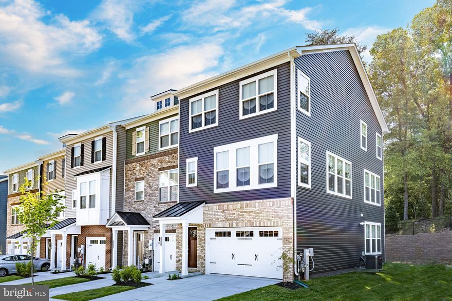 Only two opportunities remain to purchase the popular St. Michael home design, now located on one of the most desired homesites in the community. Located in Hanover, The Ridge offers modern, end-unit townhomes! Make the St. Michael your home sweet home with an open-concept floorplan featuring a lower-level rec room and spacious kitchen that extends to the great room. Upstairs you can enjoy a laundry room conveniently located near all 3 bedrooms, including the primary suite. Relax and unwind in this comfortable suite featuring a luxurious bath and a large walk-in closet. ** Photos of similar home. *Pricing, features and, availability subject to change without notice. MHBR No. 93 2021 Beazer Homes.