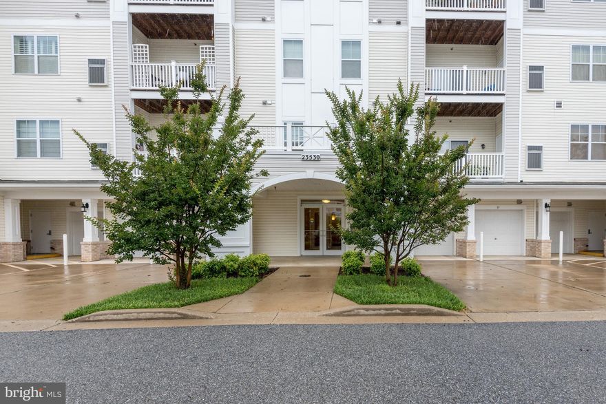 This is one of the newest condos in St. Mary's County.  Pristine condition.  Like new.  Gently lived in.  Granite countertops.  Stainless steel appliances.  This is a lovely home waiting for a new owner.  Don't wait.  This is move in ready.   There is no  grass  for you to cut,  No snow to shovel, no leaves to rake.  Live maintenance free.  Walk to Harris Teeter and shopping.  Make this home your oasis and peaceful place.   The water bill in include in the hoa bill.   Building has a controlled entrance.