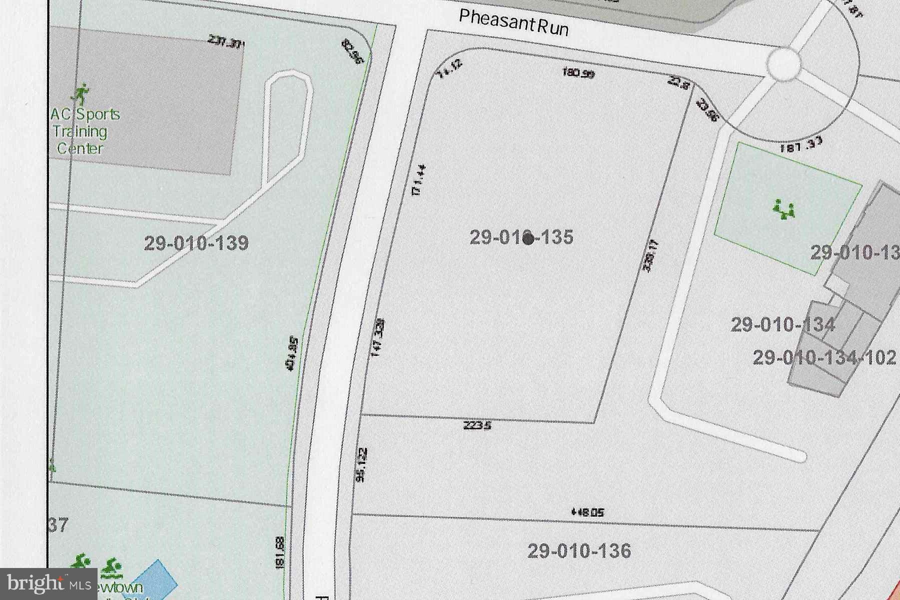The last available building lot in the Newtown Business Commons; over the years the Newtown Business Commons has grown from mostly warehouse buildings to a combination of warehouse, office buildings, hotel, schools, restaurants, and one of the largest and best health clubs in the nation (The Newtown Athletic Club - directly across the street); priced to reflect similar sized parcels most recently sold that also included a knock down of the building on site. High traffic count and high visibility corner.