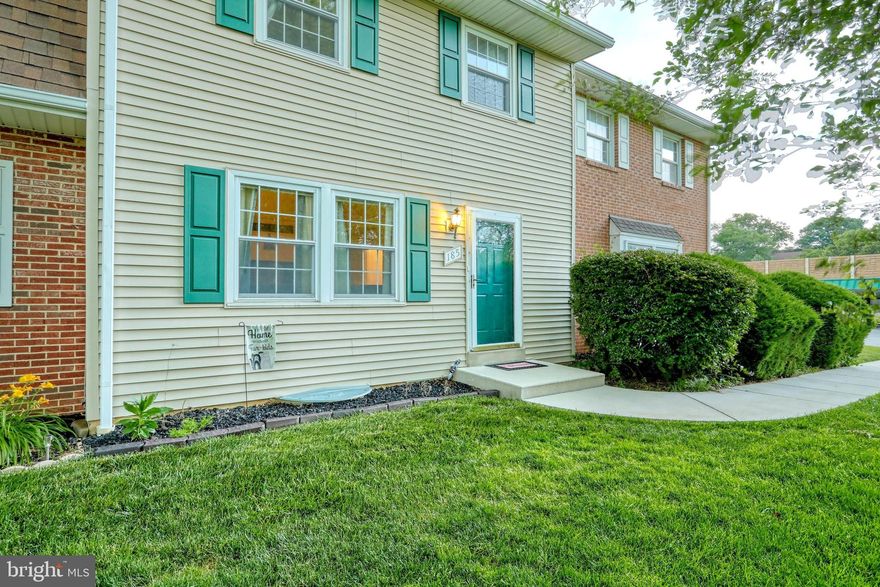 Dallastown Schools! Don't miss your chance at care-free living with this 2 bedroom condo unit in sought after Fox Run!With a home warranty included and located Immediately off the I-83 exit and move-in ready, this one is ready for it's next owner.  The care of ownership is evident in this well maintained gem. Featuring a master bath with dual vanity and separate toilet/shower area, spacious bedrooms, replacement windows, and his/her closets in the master.  In the kitchen you will find updated appliances (including a stainless steel fridge,) a roll-out pantry, and recessed lighting. Roof replaced within last 5 years. HOA includes snow and lawn, water/sewer/trash, exterior maintenance, and has it's very own pool! A large sliding-glass door walks out to an adorable patio area. Finished basement features a full french drain water proofing system and reinforced rear wall. One parking space assigned to the unit under a covered pavilion and additional, common parking.  All appliances included. Perfect for a first-time buyer or anyone looking for maintenance-free living; schedule your showing today!