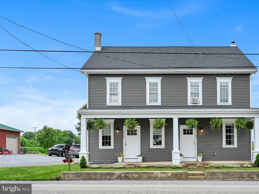 Public Auction Friday, August 22, 2025 @ 5 PM - Open House Saturdays August 2 & August 9 from 1-3 PM - Successful bidder required a 10% non refundable deposit, settlement within 45 days - Buyer pays the RE transfer tax - List price does not reflect final sales price * Semi detached 2 story on .15 acres features a beautifully renovated 1,496 SF home - Main floor consists of an eat in kitchen, dining room, living room, 1/2 bath - Upper level has a primary bedroom & bath, 2 additional bedrooms, full bath w/double bowl vanity, large laundry room - 12x24 shed w/9' overhead door * The other side to be sold immediately following - Both of these units are deeded separately and that is how they will be sold - Both sides have been renovated & have great curb appeal - Both have back yards with ample off street parking * Come prepared to buy - Seller relocated to Arkansas