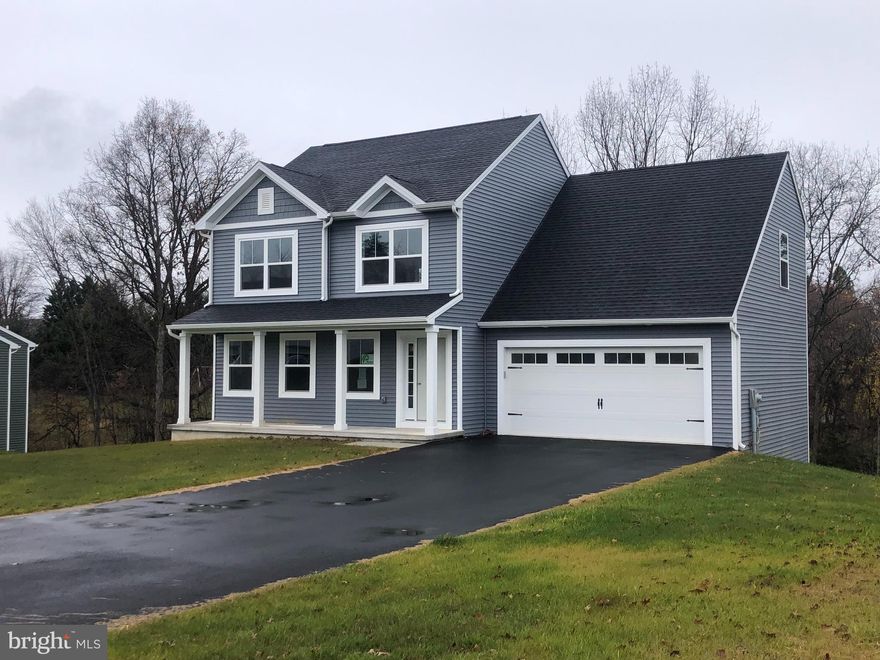 UNDER CONSTRUCTION 

This new construction colonial features covered front porch, spacious living room, eat-in kitchen with dining area, 1/2 bath, laundry area, rear deck and two car attached garage.  Upper-level features four bedrooms including the primary suite with full primary bathroom and 2nd full bathroom.  Full, unfinished basement.