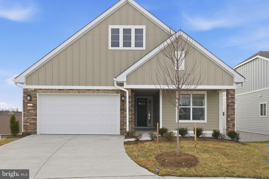 Welcome home to Trilogy at Lake Frederick, the area's premier 55+ community featuring amazing amenities including an expansive recreation facility with indoor and outdoor pools plus the Shenandoah Lodge with dining, drinks, a private lounge, and much more.

This newly built Nice model features 3 bedrooms and 3 full bathrooms on two finished levels for over 3,400 square feet including a walkout lower level. Upgrades and options include a finished rec room, an outdoor fireplace on the covered porch, 2' garage extension, KitchenAid appliance package, Quartz countertops, hardwood flooring on the main level, multi-panel sliding door, irrigation system, window blinds, and upgraded blown-in insulation for extra efficiency. There are more than $218,000 in upgrades and improvements in this home!

This is the 55+ community you've been searching to find with incredible amenities that will keep you excited to enjoy every season. Explore the expansive Shenandoah Lodge with its farm-to-table restaurant Region's 117, ballroom for events, Crow's Nest club for members-only, arts & crafts room, culinary experience room, and so much more. Next door there's more with the recreation facility featuring both  indoor and outdoor pools, exercise equipment, pickleball courts, tennis courts, and the list goes on. Ask about Shea Mortgage's closing cost assistance. Discover your new home, new adventure, and new Active Adult community in Trilogy at Lake Frederick!