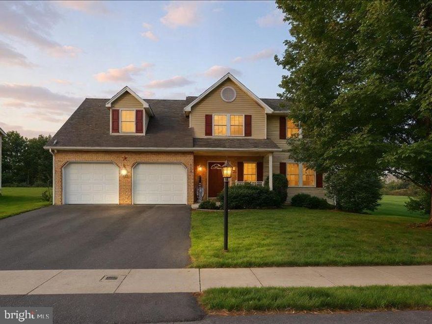 This charming Colonial home in Park Place South offers a perfect blend of comfort and style. With 4 spacious bedrooms and 2.5 baths, the interior features elegant crown moldings, chair railings, and beautiful wood floors that create a warm ambiance. The eat-in kitchen, complete with an island, is perfect for gatherings, while the combination dining area enhances the flow of the space. Enjoy the convenience of modern appliances, including a built-in microwave and dishwasher. Step outside to discover extensive hardscaping, a welcoming deck, and a cozy porch, ideal for outdoor relaxation. The landscaped rear yard provides a serene escape. The attached garage and ample driveway parking ensure convenience for you and your guests. Located in a vibrant community, residents benefit from nearby parks, excellent schools, and easy access to public services. This home is not just a place to live; it's a place to thrive. Experience the warmth and charm that awaits you! Also concrete pad with eclectic hook up for Hot Tub.