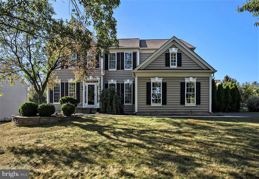 Welcome to 2807 Mountain Laurel Drive, a stunning residence ideally situated in the highly sought-after community of Bridge Valley at Furlong! This beautifully designed 4-bedroom, 2.5-bath home offers the perfect blend of luxury, functionality, and timeless style—nestled on a premier lot ideal for both entertaining and everyday living.  Step inside the impressive two-story foyer, where an abundance of natural light highlights the open-concept layout. Flanking the foyer are the elegant formal dining room—complete with crown molding—and a spacious living room, both featuring large windows and tile flooring, perfect for gatherings and celebrations. At the heart of the home, the sun-drenched two-story great room steals the show with oversized windows, a dramatic floor-to-ceiling stone fireplace, and seamless flow into the gourmet kitchen. The kitchen is a chef’s dream, featuring sleek quartzite countertops, an undermount sink, ample cabinetry, a spacious walk-in pantry, and a massive center island with bar seating. A bright breakfast/sunroom with a door that opens to the rear deck—ideal for morning coffee or outdoor dining overlooking the private, fenced-in backyard.  The main level also includes a generous home office with detailed trim and molding, a stylish powder room, abundant closet space, and a laundry room with cabinetry for added convenience. Interior access to the two-car garage completes the main level.  Upstairs, the luxurious owner’s suite is a true retreat, boasting a tray ceiling, a large walk-in closet, and a spa-inspired bath with a dual vanity, soaking tub, tiled shower, and separate water closet. Three additional spacious bedrooms with ample closets and a full hall bath complete the upper level.
The finished basement expands the living space—perfect for a media room, home gym, or play area. Outdoor living is just as inviting, featuring a deck, mature trees for added privacy, and plenty of space to relax or entertain.  Meticulously maintained, this home showcases neutral décor, newer flooring throughout, updated lighting fixtures, recessed lighting, fresh paint, and countless thoughtful upgrades.
Enjoy an unbeatable location close to Doylestown Borough, Peddler’s Village, New Hope, major routes (RT 202, 611, and 263), and all within the award-winning Central Bucks School District.  Don’t miss your chance to call this stunning property home—schedule your private tour today!!