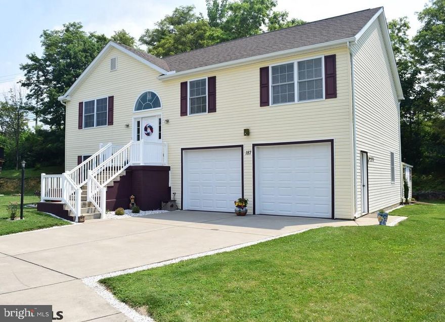 Slow down as you drive up to this beautiful home at the end of cul-de-sac. Home is super clean, open floor plan, with 4 bed / 3 full baths great landscaping, hardscape, natural stone wall, plants, and raised garden bed  on .37 acre lot.  Oversized 2 car garage in immaculate condition with parking mats.  Main floor has hardwoods in kitchen and dining. 20 x 16 Rec Room in lower level,  4th bed and full bath, full walk-out to patio, swing, very private yard. Deck off dining room, steps off deck to back yard, beautiful shed, and buffer line of trees. Meticulously cared for, spacious, bright and move-in ready!