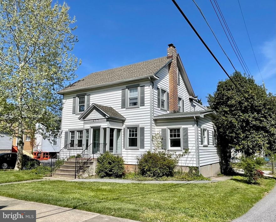 List price to be opening bid.  Great Location! Lots of potential!  Colonial Style Home in the Heart of Towson **Walking Distance to Shops and Restaurants**   The property has 60' of frontage on Central Ave and a depth of 150' for a total land area of 9,000 sq. ft. or 0.20 acre.  It was originally built as a home and was converted into an office use.  Based on its prime location in West Towson, it is an ideal conversion back to its original residential use. The property is zoned ROA (Residential Office, Class A). According to the MD Department of Assessment and Taxation, it has approx. 2,482 sq. ft. of building area .  The main level contains a living room, dining room, 3 additional rooms and a full bathroom. The upper level, which can be accessed from the main level or the side door for a possible separate unit contains 5 bedrooms, 1 bonus room, kitchen and full bathroom.   The lower level is full and unfinished with lots of storage area.  Additional attic space with ample storage or potential office/bedroom.