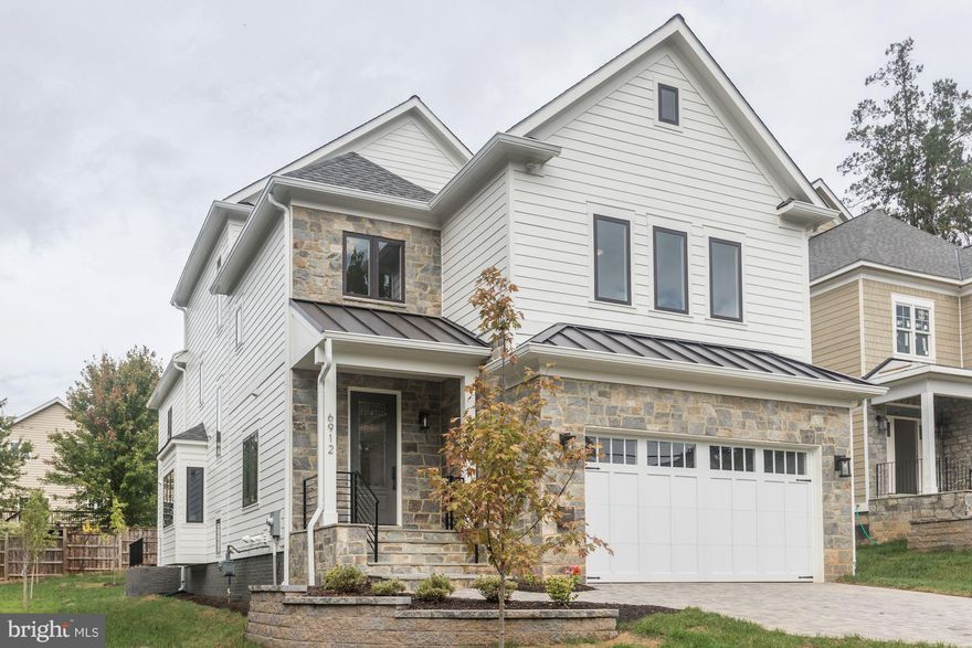 New Construction Custom Designed 4 level perfect home over 6,000 sq ft with incredible finishes. Central Vac, Subzero, Wolf, Nest, cathedral and coffered ceilings, high end trim, plumbing and lighting fixtures. Dual jurisdiction- pick FCC or FFX schools!  Amazing neighborhood, quiet street, walk to WFC metro, Mt Daniel school, High Point pool, New Founders Row. 2nd of 3 new houses. See 3D Tour!