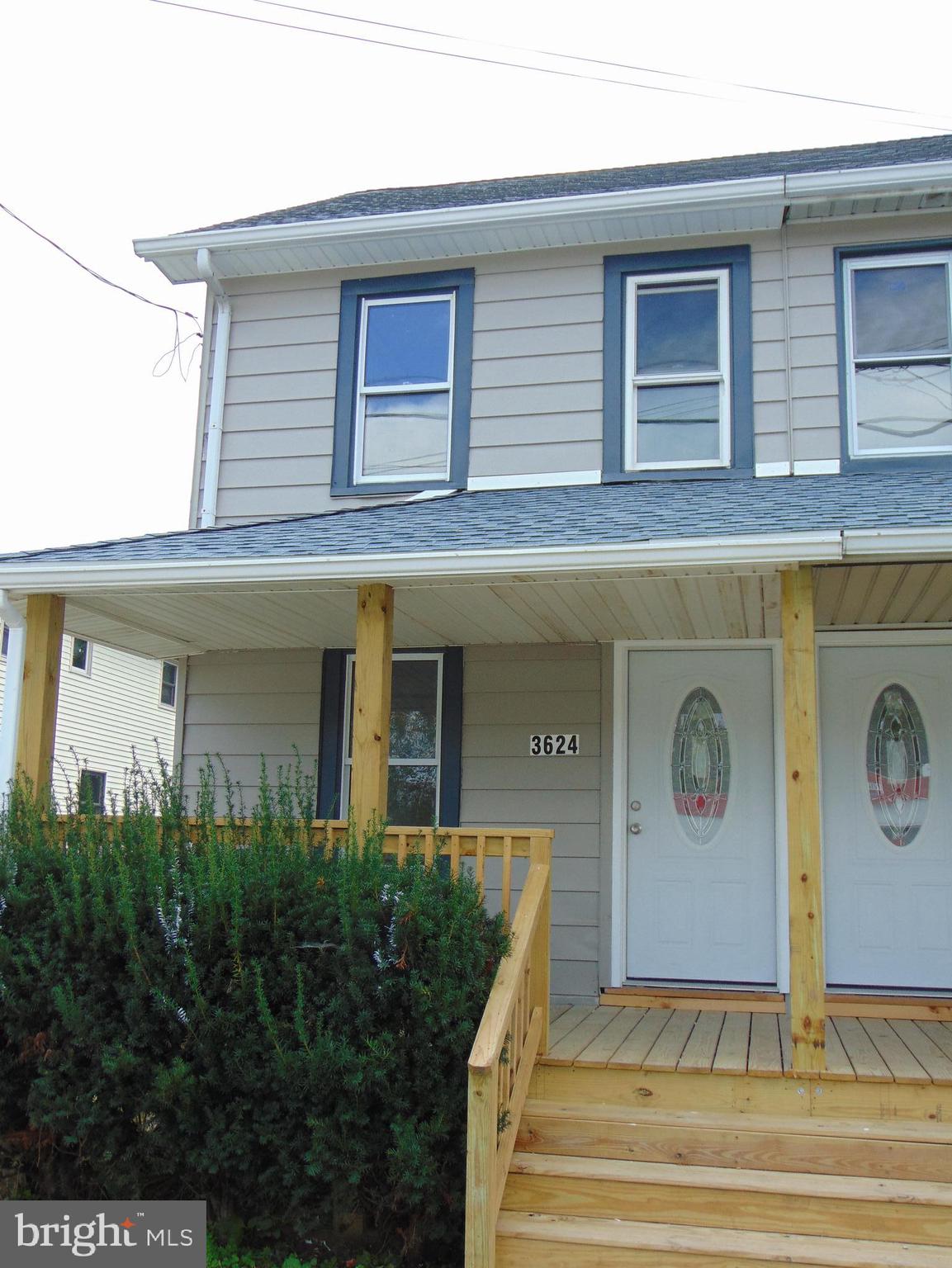 Terrific renovated twin in the heart of Thorndale -Updated 3 bedroom 1 1/2 bath home. The updates include kitchen with granite counters, appliances; new hardwood flooring in living room & dining room; newer baths, roof, windows, flooring, HVAC - central air, hot water heater, electric, & paint. Very nice
rental unit! Available Immediately or September 1. (Sorry, No Smoking & No Pets)