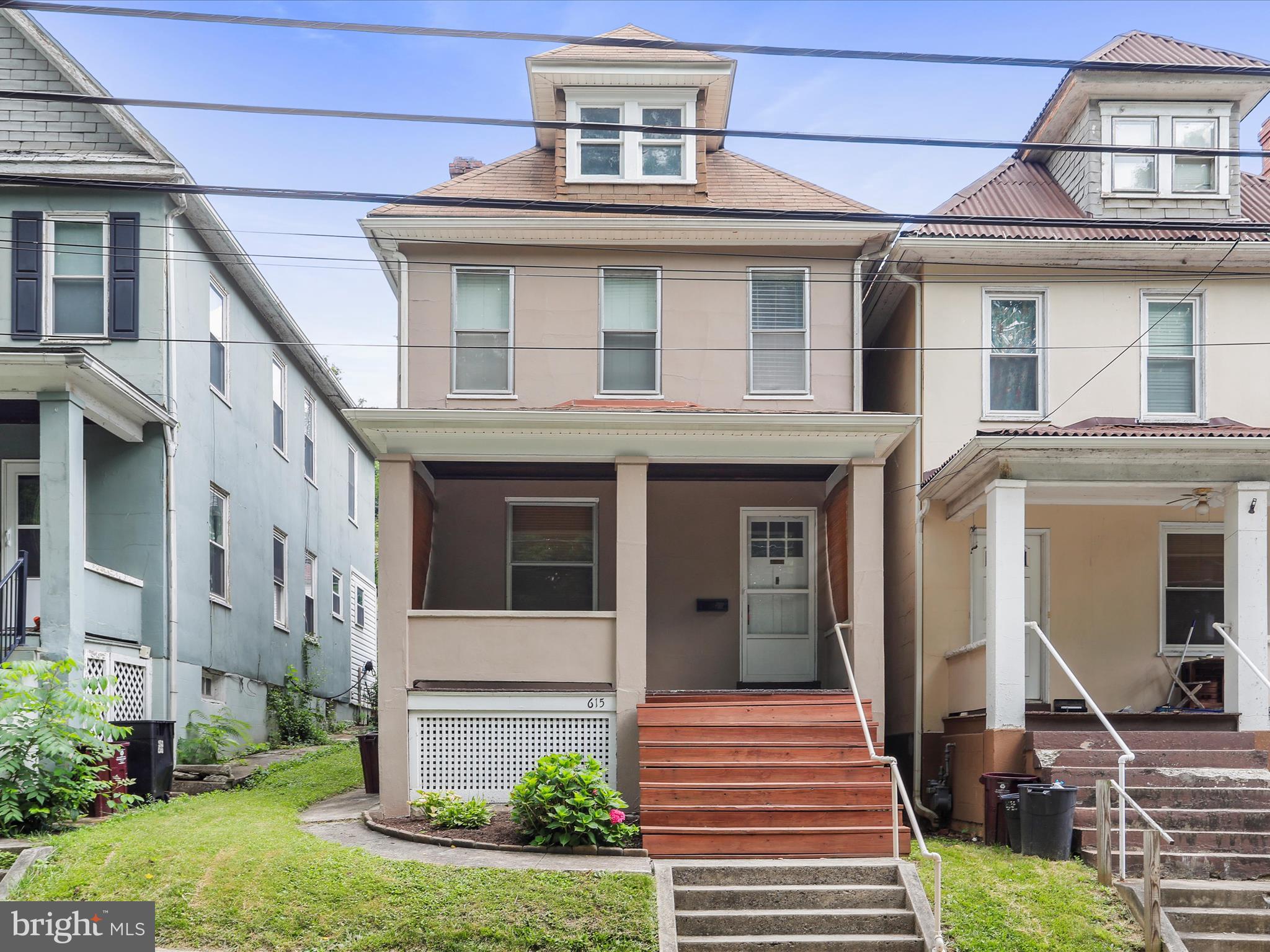 Charming 3-Bedroom Home with Off-Street Parking in Cumberland
Welcome to 615 Patterson Avenue, a well-maintained and move-in-ready home located in the heart of Cumberland, MD. This inviting 3-bedroom, 1.5-bath residence offers a perfect blend of classic character and modern convenience.
Step inside to find a spacious living area filled with natural light, a functional layout, and plenty of room to make it your own. The home features a usable attic space, ideal for a home office, playroom, or additional storage. Enjoy the comfort of off-street parking—a rare find in this neighborhood!
Outside, you'll find a manageable yard, front porch and close to schools, parks, and local amenities. Whether you're a first-time buyer or looking to downsize, this home offers exceptional value and potential.
Key Features:
3 bedrooms, 1.5 baths
Usable attic space
Off-street parking
Convenient in-town location
Don't miss your chance to own this charming home—schedule your private showing today!