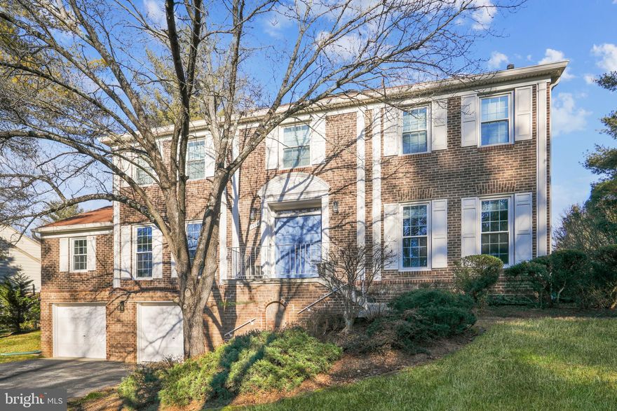 Multiple offers received. This is the one!  This Modified Colonial with oversized 2 car garage is move-in ready!  The current owners have done quite a bit to this home in the short time that they have lived here.  Some of the recent improvements include: new windows, new HVAC, re-pointing of brick, new slate surface at front porch and steps to main level entrance, interior custom paint, renovated front office with built-ins, plantation shutters and blinds throughout, closet organizers, bathroom vanities & mirrors, lighting fixtures throughout, custom rear patio , new rear siding to include added insulation behind siding on all three levels, new carpet on lower level and hot water heater.  Some of the additional/special features that this home offers: a spacious foyer and vestibule with a small walk-in coat closet and renovated powder room; a lower level recreation room that works well as an in-law suite with a bedroom/full bathroom already in place and a wet bar that can easily work as a Kitchenette with table space (there are no stairs into this space from outside or the garage); gourmet, eat-in kitchen with stainless steel appliances, exotic granite countertops, breakfast bar at island, ceramic backsplash, generous cabinet and counter space, pantry and bay window overlooking the patio and rear yard; bedroom level laundry room with folding space, built-ins, utility sink and floor drain. LOCATION!!  Al Marah is a sought after community with yearly Halloween Parade, Santa's Firetruck Toy Drive Event where kids can visit with Santa and other social events as well.  Excellent triad of schools: Bannockburn, Pyles & Whitman!!!  This neighborhood is not only close to  Bethesda but convenient to DC (less than 5 miles to Friendship Heights metro and bus stop nearby on River Road) and Virginia (10 minutes to Tyson's Corner).