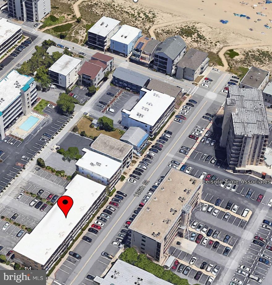 Spectacular "Sunspot" ocean block North OC condo! Enjoy your morning coffee or tea on the spacious 3rd floor balcony watching the sunrise! Rare ocean block 1 bedroom with 2 full baths! (Very low HOA at $157/month) Most everything has been renovated since 2016, bathrooms upgraded with ceramic tile floors, upgraded toilets and vanities. Corian countertops, cabinets refaced, ceramic tile kitchen floor and backsplash! New electric fireplace installed in 2021! New Vinyl Plank Floors in 2024! The pride in ownership really shows and it was never rented! Fully furnished! Watch the sunset and Northside Park fireworks from the comfort of your new condo! Very low Price per square foot: $424/sqft for an ocean block condo! Only a short 100 yard walk to the beach!