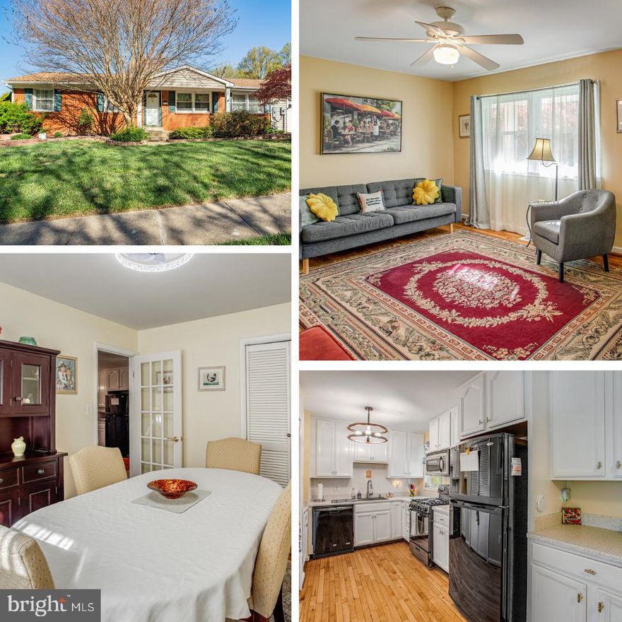 Welcome to 4112 Hoffman Drive—a spacious and beautifully maintained 1,383 sq. ft. Rambler with 4 bedrooms and 1.5 baths! This bright and airy one-level home is filled with natural light and features stunning hardwood floors throughout, a modern kitchen with sleek quartz countertops, and a cozy fireplace perfect for relaxing evenings. You'll love the great curb appeal, oversized garage, and the wonderful deck—perfect for outdoor gatherings. The backyard is a true retreat with plenty of space to enjoy and an oversized shed for all your storage needs. Conveniently located just off Prince William Parkway, you’re minutes from fantastic dining, shopping, and more. Don’t miss out on this incredible home—schedule your tour today!