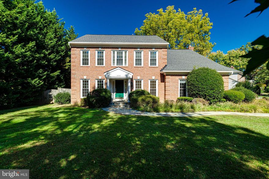 ***OPEN HOUSE CANCELLED***LOCATION! LOCATION! LOCATION! Elegant Design! This home combines classic Georgian charm with modern comfort. The attractive hip roof and side-load garage create a welcoming curb appeal. Inside, the 9-foot ceilings on the main level elevate the spacious feel.

Step inside to a bright, two-story foyer with beautiful hardwood floors. The heart of the home is the sunny family kitchen with a central island. The formal dining and living rooms add a touch of sophistication, while the cozy family room with a fireplace is perfect for relaxation. Need to focus? Retreat to your private library.

Upstairs, four bedrooms ensure space for the whole family. The master suite is a true highlight with its vaulted ceilings and a luxurious oversized soaking tub—a personal haven.

With a fresh coat of paint through out, new carpet on the upper and lower level, this home is ready to shine. Convenient Location such as Giant Grocery Store, Various Restaurants and stores  in 5 mins near, Bus Station in 5 mins, Metro Station in 10 mins, Walkable distance to W&O,  Trail Don't miss out on your chance to own this elegant gem in a fantastic location. Act quickly and make this home yours today!***** Wolftrap ES****Kilmer MS*****James Madison HS