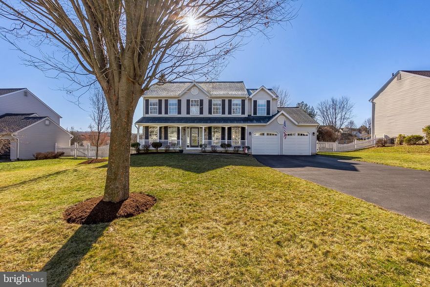 Welcome to 1019 Riverwalk Drive, a stunning 4 bed, 2 full, 2 half bath home nestled in the desirable Riverwalk community of Phoenixville. This meticulously maintained property boasts an array of features that combine elegance and functionality for the perfect living experience. As you enter through the inviting front porch, the foyer welcomes you with beautiful porcelain flooring, setting the tone for the home's high-quality finishes. To the right, discover the formal dining room adorned with carpet and crown molding. To the left, the spacious living room offers a cozy retreat with its plush carpeting and elegant crown molding. The heart of the home lies in the well-appointed eat-in kitchen, featuring porcelain flooring, recessed lights, under-cabinet lights, granite countertops, a stylish tile backsplash, white cabinets, a beverage center, a pantry closet, an island and all stainless steel appliances. From the kitchen, step through the door to the spacious paver patio, where a 6-person hot tub awaits, creating the perfect spot to relax and unwind. The spacious fenced-in yard offers endless possibilities for outdoor enjoyment. From the kitchen, you'll find the inviting family room, complete with a fireplace, providing a warm and comfortable atmosphere. The laundry room offers practicality with direct access to the 2-car garage. A well-placed powder room with a marble sink completes the main level for added convenience. Venture to the upper level, where the primary bedroom awaits with double door entry, a vaulted ceiling, a regular closet, a walk-in closet and an expansive sitting room. The en-suite bathroom boasts luxury with double sinks, granite countertops, a soaking tub with an arched window above, and a shower stall. Three additional bedrooms and a hallway full bath with a single sink, tile floor, and tub/shower can also be found on the upper level. The pulldown steps lead to a partially floored attic, perfect for all of your storage needs. The finished basement provides additional living space with a media room, game room, and an additional powder room creating a great space for entertaining! The unfinished side of the basement provides additional storage and has Bilco Doors. With a 50-year transferrable roof warranty, this home provides peace of mind for years to come. Conveniently located near parks, trails, and all of the shopping and dining attractions in the borough and on Bridge Street. 1019 Riverwalk Drive offers a perfect blend of luxury, comfort, and convenience. Don't miss the opportunity to make this exceptional property your new home!