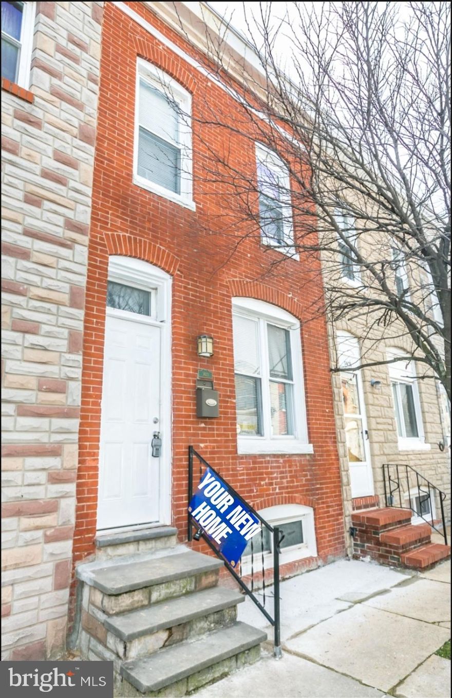 NOW IS YOUR CHANCE! HOT HIGHLANDTOWN! Get this move right in property before the prices in the area go up-up-up!  Close to Downtown, Bayview, JHU, shops and restaurants, Patterson Park, major routes such as I95 and 895 and so much more.  If you are purchasing as your home, this is ready for your furniture and is easily less than what you would pay locally in rent!  If you are a landlord looking for a smart investment opportunity, this property is  ready for your tenants.  Completely renovated 11 years ago plus recent updates also include rolled roof 3 years ago, new AC condenser, new stove and microwave, new sump pump in basement, updated toilets and sinks, recently installed back splash in kitchen, recent paint.  Great opportunity at a grab-it-now price!