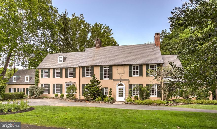 Situated amidst 2+ acres of landscaped gardens, the original Meadowcroft manor house is a vision of stately elegance.  Located on a quiet street, it is also conveniently located seconds from the Towson area with easy access to 695. The inviting ambiance of the entry foyer includes a curved staircase and amazing natural light. From there you can enjoy the classic living room and handsome billiard room/family room.  The exquisite dining room and library both have large French doors to access the back patio.  The updated eat-in kitchen includes stainless appliances, granite kitchen and a butler's pantry.   From the back patio you can overlook the large gardens and yard that lead to the pool.The second floor features a large master bedroom with en suite bath and adjacent his & hers dressing rooms with loads of built-ins.  Four additional bedrooms, two full bathrooms, separate study and back staircase complete the second floor.  The third floor bedroom has its own en suite bath.  The carriage house/barn was recently renovated with an additional 2000 sf of living space including an entertainment/family room and 2 bedroom/1.5 bath guest suite.  The entertainment room renovation thoughtfully incorporated some of the original architectural elements of the building including brick floors, exposed beams and even some of the barn doors.  The attached guest suite has its own beautifully renovated living room, dining room, kitchen and additional separate exterior entrances.  To add to the entertainment in this building is a golf simulator located on the top floor of the original barn that conveys with the house.Additional inclusions are the billiard table and accessories, sound system and large TV.  Please contact listing agent for an opportunity to visiting this beautiful and tasteful home.