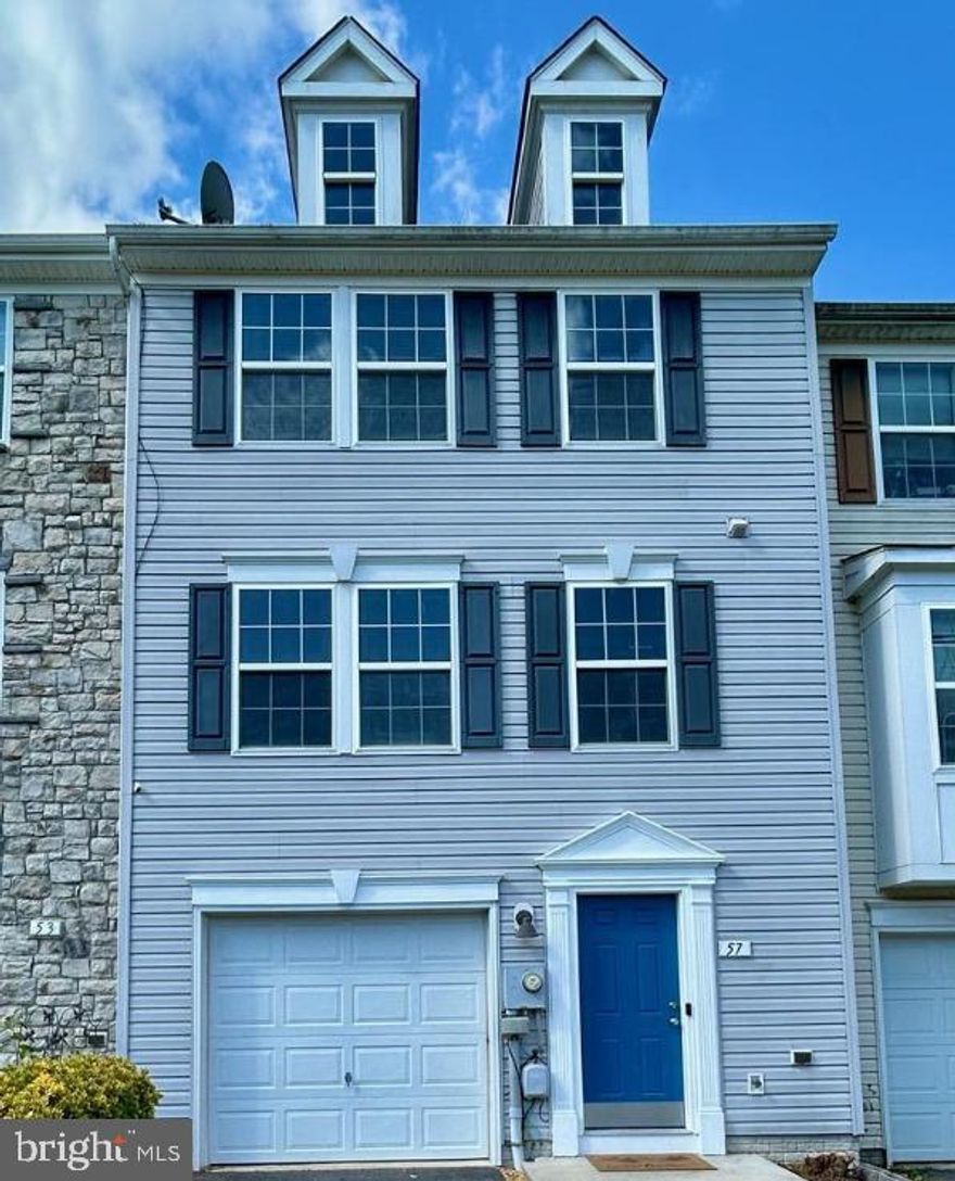 Spacious and well-located, this 4 bedroom, 2 full and 2 half bath townhome offers over 2,300 square feet backing to the renovated Van Metre at Stonebridge Golf Course. The open main level is ideal for everyday living and entertaining, while the finished lower level with closet and half bath provides flexible space for a fourth bedroom, office, or guest area. The primary suite features a tray ceiling, large walk-in closet, and private bath with dual sinks, soaking tub, and separate shower, plus a one-car garage and fenced rear yard.