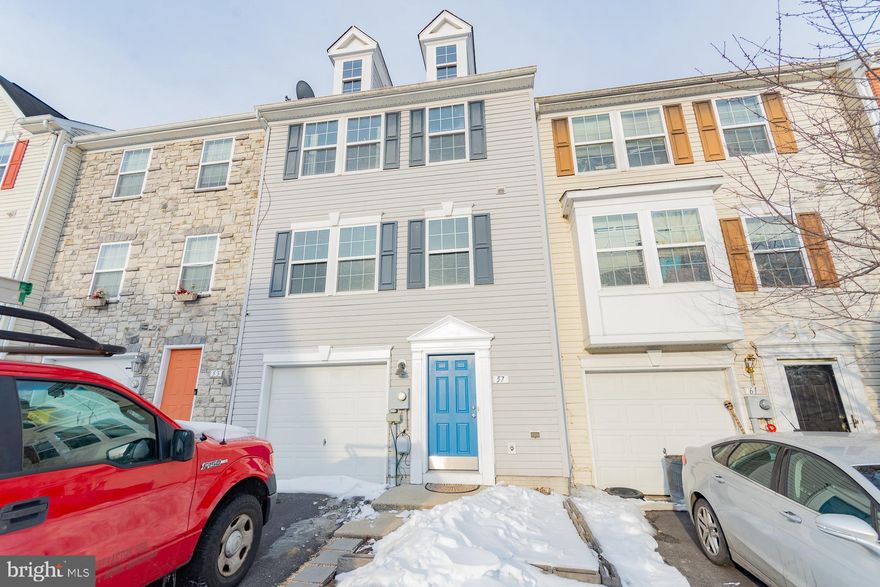 Spacious and well-located, this 4 bedroom, 2 full and 2 half bath townhome offers over 2,300 square feet backing to the renovated Van Metre at Stonebridge Golf Course. The open main level is ideal for everyday living and entertaining, while the finished lower level with closet and half bath provides flexible space for a fourth bedroom, office, or guest area. The primary suite features a tray ceiling, large walk-in closet, and private bath with dual sinks, soaking tub, and separate shower, plus a one-car garage and fenced rear yard.