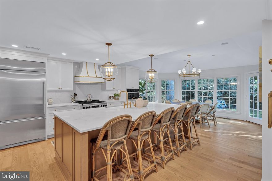 Welcome to 11027 Earlsgate Lane, a beautifully renovated 5 bedroom brick colonial home designed for luxurious living and entertaining. The gracious foyer leads directly to a newly renovated chef's kitchen with top of the line appliances and a charming breakfast area. The kitchen opens to a sun filled, spacious family room with a full wall of windows and a custom built gas fireplace; formal dining room and a living room/game room.  A private office with custom built bookcases; newly renovated powder room and a convenient mudroom leading to the two car garage completes the first level. The second story boasts an expansive  primary suite with fabulous walk-in closet and a large bathroom with a separate tub and steam shower. Three more bedrooms; two full bathrooms and a laundry room are also on the second floor. The lower level features endless space for play and relaxation including a large lower level family room; gym; golf swing room; bedroom; full bathroom and incredible storage.  A flagstone patio, with a custom, built-in grill and fireplace overlooks the professionally landscaped and fenced back yard. Freshly painted, with refinished hardwood floors, this home is truly move-in ready. Welcome home for the holidays!