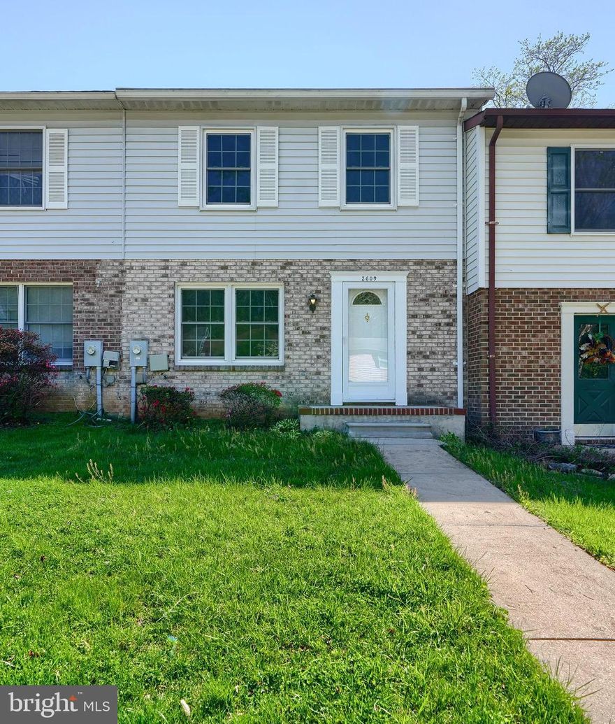 OFFER DEADLINE MONDAY May 5th 11am- Welcome to 2609 Pearwood Rd in the sought after neighborhood "Chippendale"  A Community surrounded by Nature- This adorable 3 Bedroom 1 Full and 1 Half Bath Home has  nearly 1300sf of living space- A perfect starter home- Updates Include New HVAC 2023, New Roof in 2024, New Remodeled Kitchen 2024 with all New Stainless Steel Appliances, New Hot Water Heater 2019- Nice size Living Room  with Double windows- Sep Dining Room with Slider leading to fantastic Backyard- Patio for Summertime Grilling/Entertaining- Backs to Trees offering some Privacy- Attached Storage Shed for yard tools etc.- You'll fall in love with the Newly Remodeled Kitchen- Washer/Dryer ( As Is) on main level conveniently off Kitchen- Parking is right outside your front door- Powder Room on Main level and Full Bath on Upper level with 3 nice sized Bedrooms- Conveniently located to I-695, I-95 and close proximity to Towson Restaurants, Shopping, Theatres, Towson Library just to name a few and Just around the corner to the Popular Weber's Cider Mill Farm ... Make your appointment today and call 2609 Pearwood your New Home!