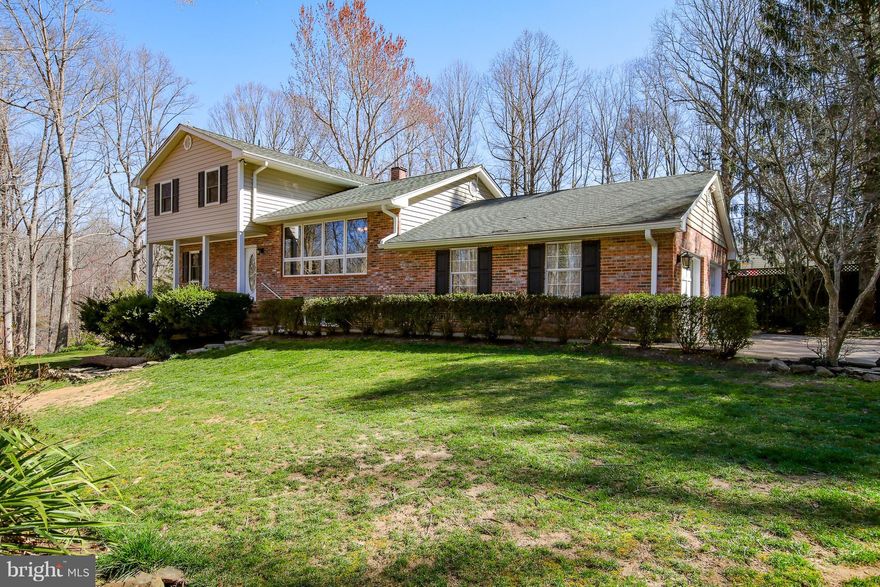 MOTIVATED SELLER HAS PRICED THIS HOME TO SELL QUICKLY!  Gorgeous older home with a modern touch.  This unique single family home sits on a huge usable 1.5-acre lot with tons of space and shade for the little ones to safely play and lake views to die for!  Fresh paint throughout, brand new elegant brushed nickel door hardware, wall plates, ceiling fans, and more.  With the Wi-Fi enabled thermostat and smoke detectors check the heating and cooling settings and get alerts for power outages and Carbon Monoxide or smoke/fire detection anywhere in the world on your smartphone with an internet connection.  Enjoy the upgraded 3.5-ton Carrier Performance Series Air Conditioner.  Sip your coffee with a beautiful lake view every day in an incredible dining room.  This home sits minutes away from Sunderland Elementary, one of our nations coveted  Blue Ribbon  schools and is an oasis of wonderful views, wildlife, low traffic, and wonderful neighbors.  Don t miss out, this property is amazing.  Short commute to DC and Andrews AFB.