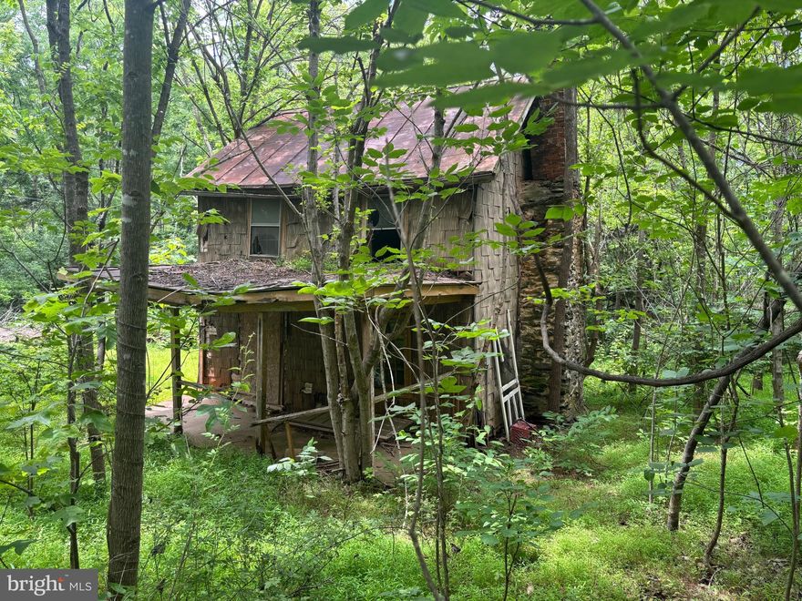 Looking for a project - this is a fixer upper or a demo to salvage the log walls  and stone fireplace for accent features in a new home! Seller financing available with good credit and 20% down. This old house is on a 2.3 acre wooded lot with some extras included: survey completed, electric line services the house area, well on site, and an existing septic that would need a soil engineer to re-validate the design for an existing permit. Lastly,  if you wanted to build a new home on the lot it is feasible.  The driveway is on the property and does service one other house in the back.  Location, Location is near the Town of Orange and Woodberry Forest School.  Tax Map 59-42A.