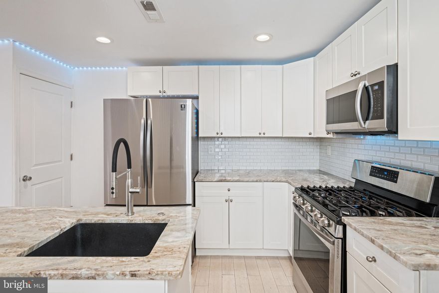 You will marvel at the craftsmanship when touring this gem in the Haddington section of Philadelphia. This home was been completely remodeled.  Hardwood floors throughout the house while the fully finished basement is tiled. The kitchen area includes stainless steel appliances, granite countertops as well as a garbage disposal, and an ice maker. The basement includes a second bathroom including a free-standing tub. Upstairs you will find three bedrooms with spacious closets and a well-appointed bathroom. Make your appointment today to see for yourself the details that words alone can not express.