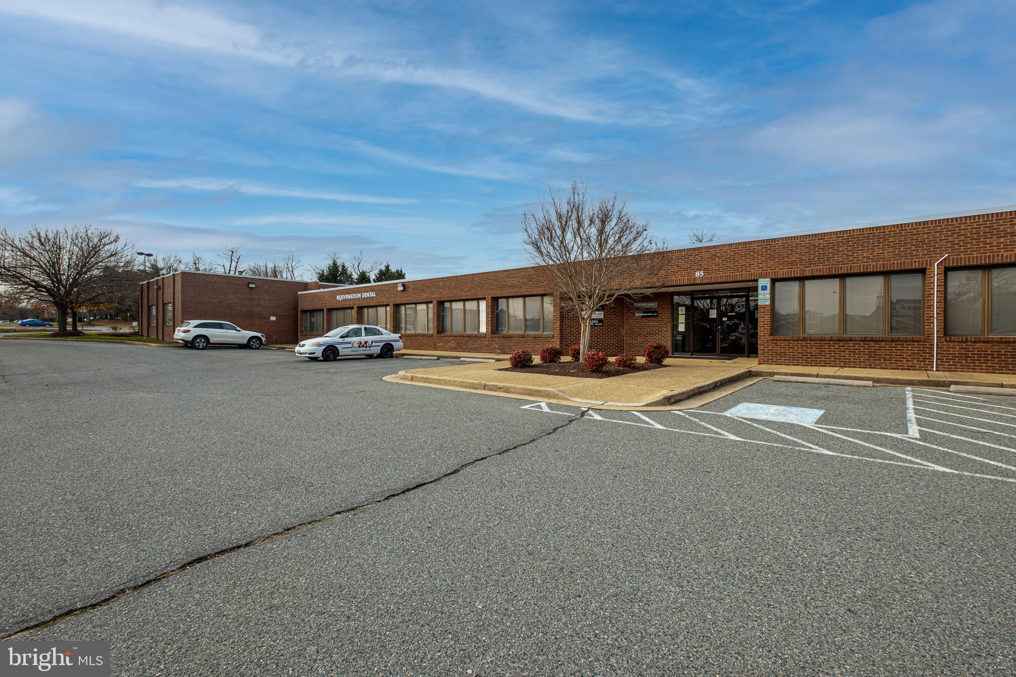 New Building Ownership - Low Vacancy Building - Rare Opportunity To Lease: 1,395 SF +/- Ground Level Office Located in Smallwood Office Building off St. Charles Parkway. Floor Plan includes Three (3) Private Patient Rooms/Offices, Waiting Room, Reception Area, Storage Room, and Open Work Space Two (2) Entrances off Main Lobby. Landlord pays Real Estate Taxes, Electric, Water & Sewer, Trash and Common Area Maintenance Expenses. Tenant pays Cable, Internet, Phone, In-Suite Janitorial and Obtaining the Use & Occupancy Permit from Charles County. Building Common Areas Are Currently Being Upgraded.