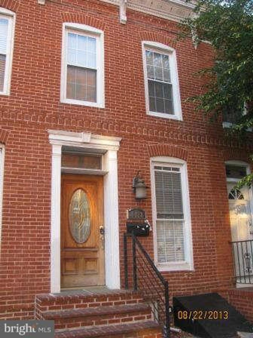 PROPERTY IS NOW IN AUCTION AND SUBJECT TO AUCTION TERMS AND COMMISSION!!Bank Owned...Well maintained 2 bedroom located in Washington Village..1 car garage in rear....numerous updates to interior. Steps from M&T Bank Stadium and Camden Yards